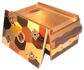 5 Sun 10 Step Japanese Puzzle Box