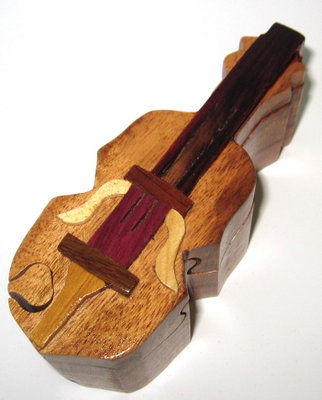 Violin Puzzle Box