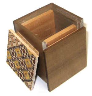 2 Sun 2 Step Cube Japanese Puzzle Box