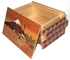 5 Sun 10 Step Japanese Puzzle Box