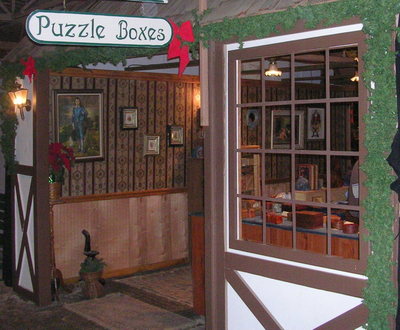 Puzzle Boxes at Dickens Fair