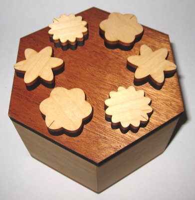 Hexagon Puzzle Box