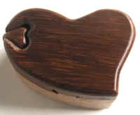 Whimsical Heart Puzzle Box
