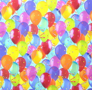 Balloon Gift Wrap Paper